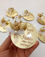 Altın Pleksi Nikah Şekeri
