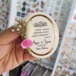 Oval Ahşap Nikah Şekeri