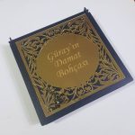 Gelin Damat Çikolatası Ahşap Kutu