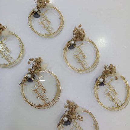Pleksi Gold İsimli Nikah Şekeri
