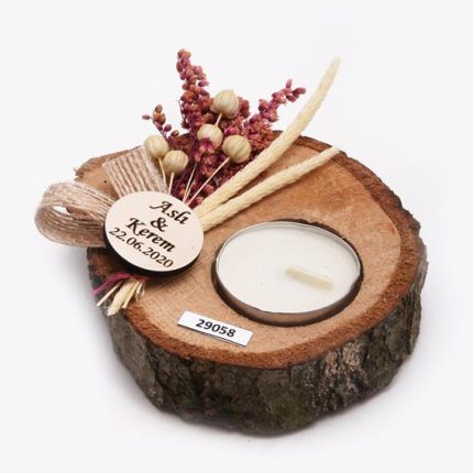 Kuru Çiçekli Turuncu Seri-29058