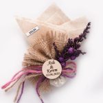 Kuru Çiçekli Mor Seri-29124