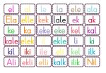 E-l-a-k-i-n Heceleri Ahşap+mıknatıs