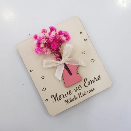 Ahşap Sürahili Nikah Şekeri