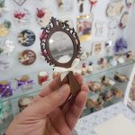 Ahşap El Aynası Nikah Hatırası
