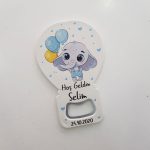 Balon Açacak Magnet - Yavru Fil Temalı