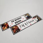 Kişiye Özel Gelin Arabası Plakası