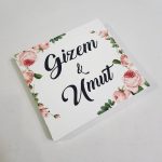 Pembe Gül Temalı Madlen Çikolata