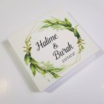 Yeşil Yaprak Temalı Madlen Çikolata