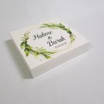 Yeşil Yaprak Temalı Madlen Çikolata