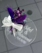 Şeffaf Pleksi Nikah Şekeri
