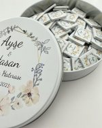 Teneke Kutu İçerisinde Baskılı Madlen