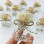 Jel Mumlu Kare Şişe Nikah Şekeri