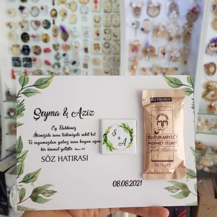 Kahveli Nikah Şekeri