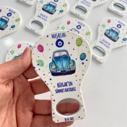 Balon Açacak Magnet - Vosvos Temalı