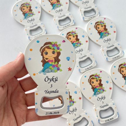 Kişiye Özel Prenses Temalı Açacak Magnet