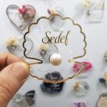 İstiridye İncili Bebek Şekeri Magnet