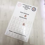 Resimli Okul Personel Panosu - 8 mm Mdf Lam