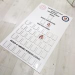Resimli Okul Personel Panosu - 8 mm Mdf Lam