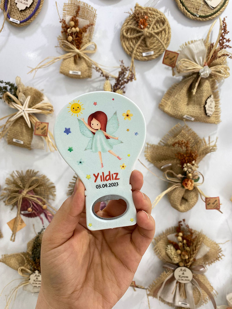 balon-acacak-magnet-melekli-tema-yesil Melek Temalı Yeşil Balon Açacak Magnet
