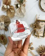 Kına Temalı Plastik Ayna Nikah Şekeri