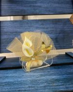 Pleksi Çantalı Nikah Şekeri – Badem Şekerli