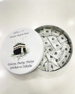 Teneke Kutu İçerisinde Kabe Temalı Madlen Çikolata