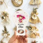 Balon Açacak Magnet - Şemsiyeli Teddy Temalı