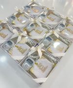 Asetat Kutuda Mini Kuran - Zikir Matik - Krem