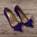 Süet Stiletto Abiye Ayakkabı