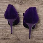 Süet Stiletto Abiye Ayakkabı