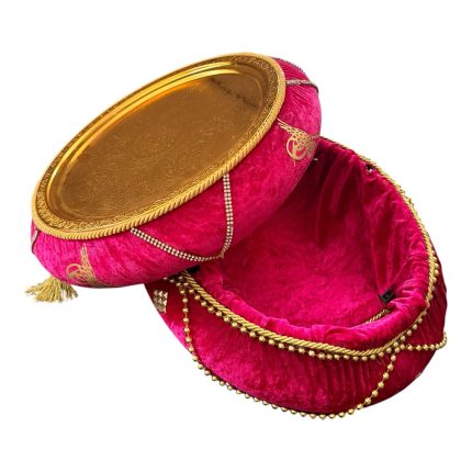 Pembe renk kınasepeti ve kına sepeti