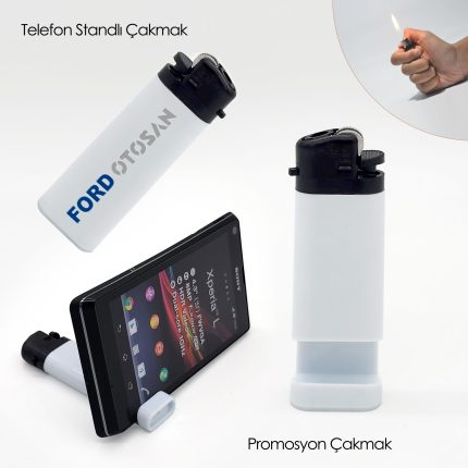 Telefon Tutuculu Promosyon Çakmak