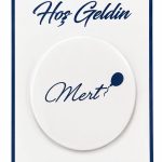 Kişiye Özel Hoş Geldin Bebek Magneti