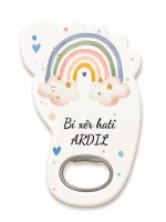 Kişiye Özel Gökkuşağı Temalı Açacak Magnet