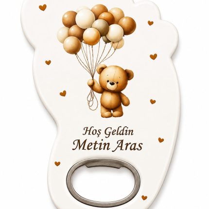 Ayıcıklı Açacak Magnet