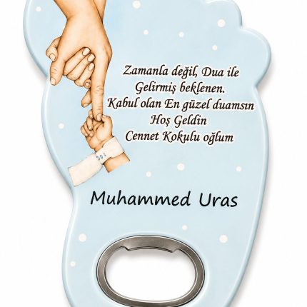 Hoş Geldin Bebek Açacak Magnet
