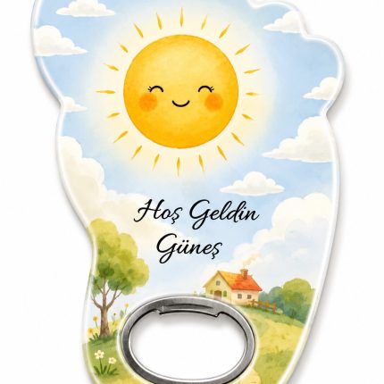 Güneş Temalı Açacak Magnet