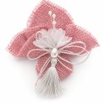 Outlet Pembe Jüt Kese Nikah Şekeri